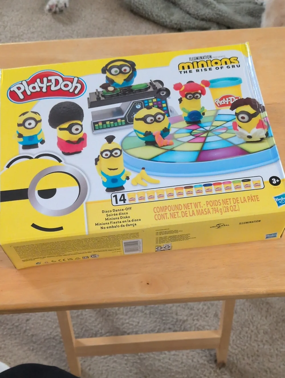 Play-Doh Minions Disco Dance-off Set